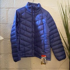 North Face purple jacket
